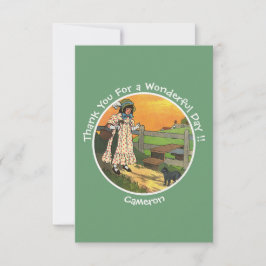 Cartão De Agradecimento Gatinha, Onde Você Estava? Festa de Aniversário