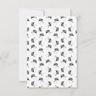 Cartão De Agradecimento Gatinho Bonito com Coloração PERSONALIZADA de Ar