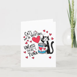 Cartão De Agradecimento Gatos não fazem Namorados... A não ser que haja at