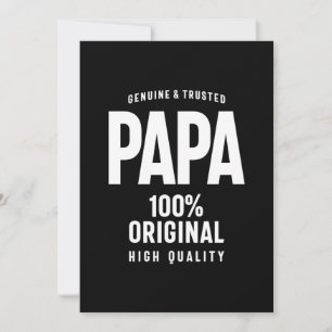 Cartão De Agradecimento Genuína e Papai Confiável   Padre Gift