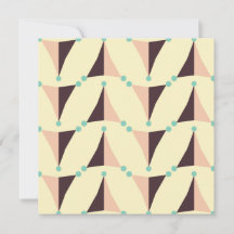Geometric pattern in retro vibe