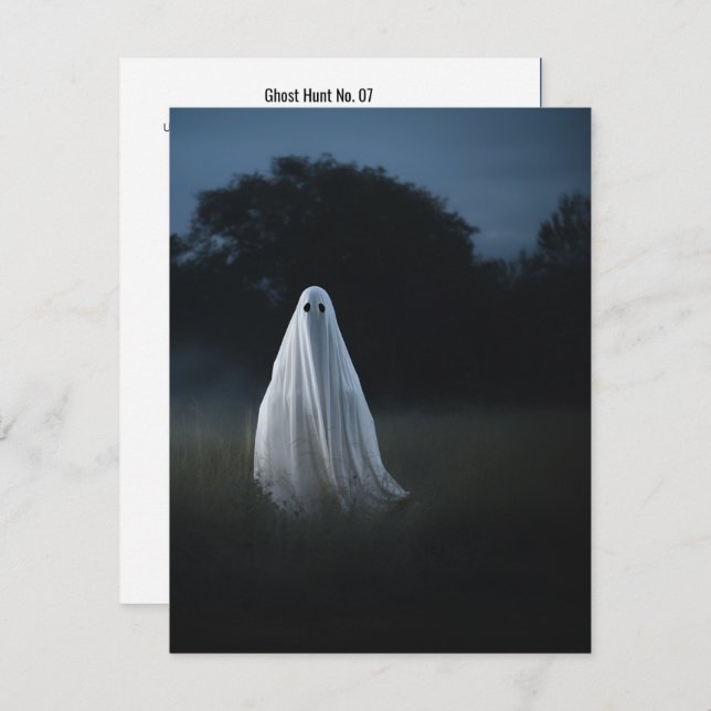 Cartão De Agradecimento Ghost Hunt N.º 07 (Frente/Verso)
