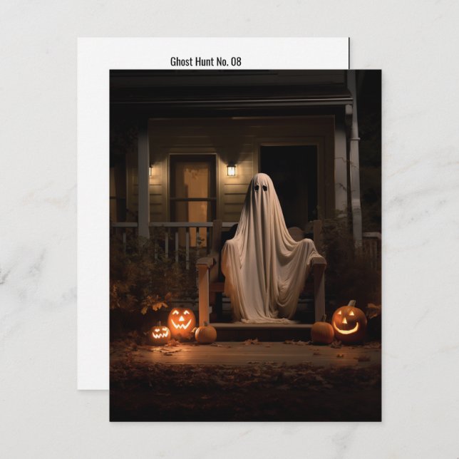Cartão De Agradecimento Ghost Hunt N.º 08 (Frente/Verso)