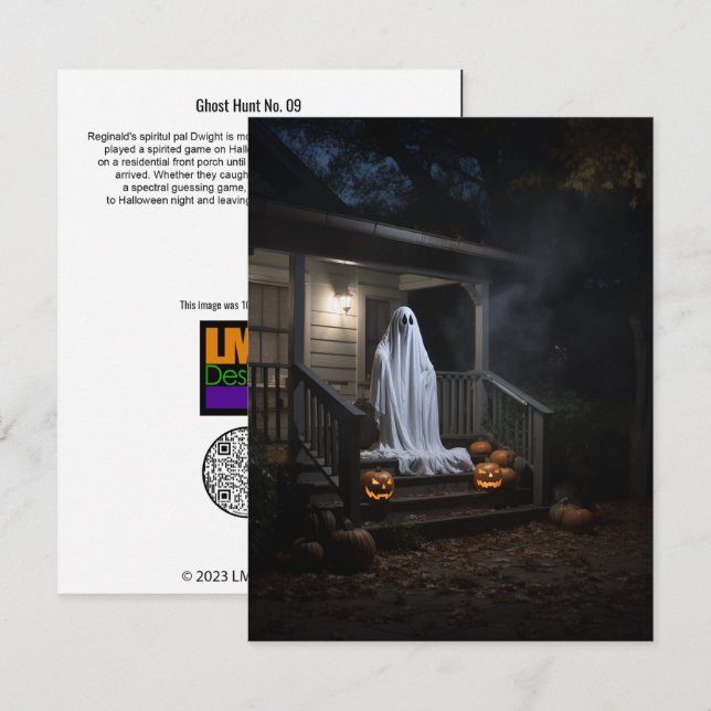 Cartão De Agradecimento Ghost Hunt N.º 09 (Frente/Verso)