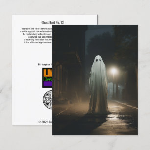 Cartão De Agradecimento Ghost Hunt N.º 13