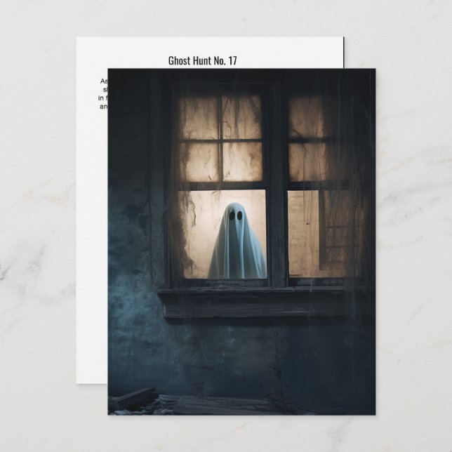 Cartão De Agradecimento Ghost Hunt N.º 17 (Frente/Verso)