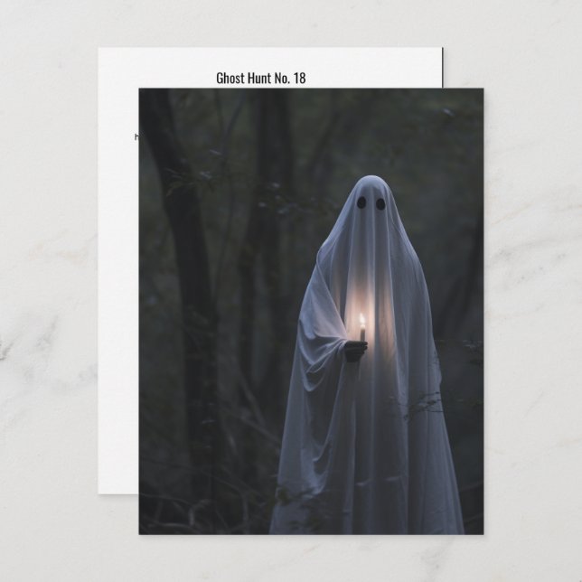 Cartão De Agradecimento Ghost Hunt N.º 18 (Frente/Verso)