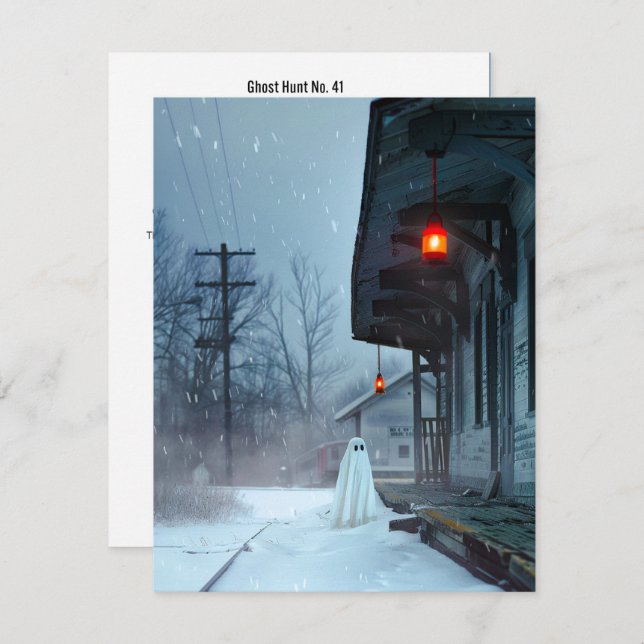 Cartão De Agradecimento Ghost Hunt N.º 41 (Frente/Verso)