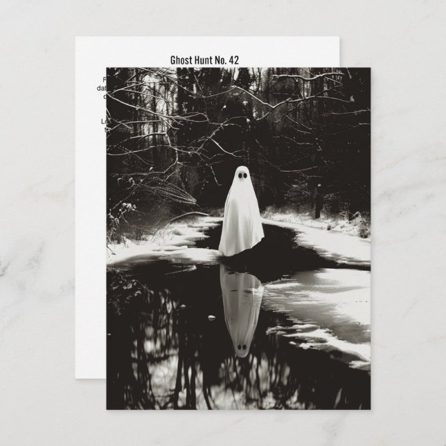 Cartão De Agradecimento Ghost Hunt N.º 42 (Frente/Verso)