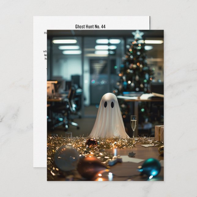 Cartão De Agradecimento Ghost Hunt N.º 44 (Frente/Verso)