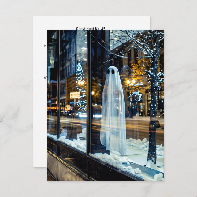 Cartão De Agradecimento Ghost Hunt N.º 45 (Frente/Verso)