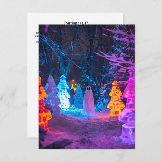 Cartão De Agradecimento Ghost Hunt N.º 47 (Frente/Verso)