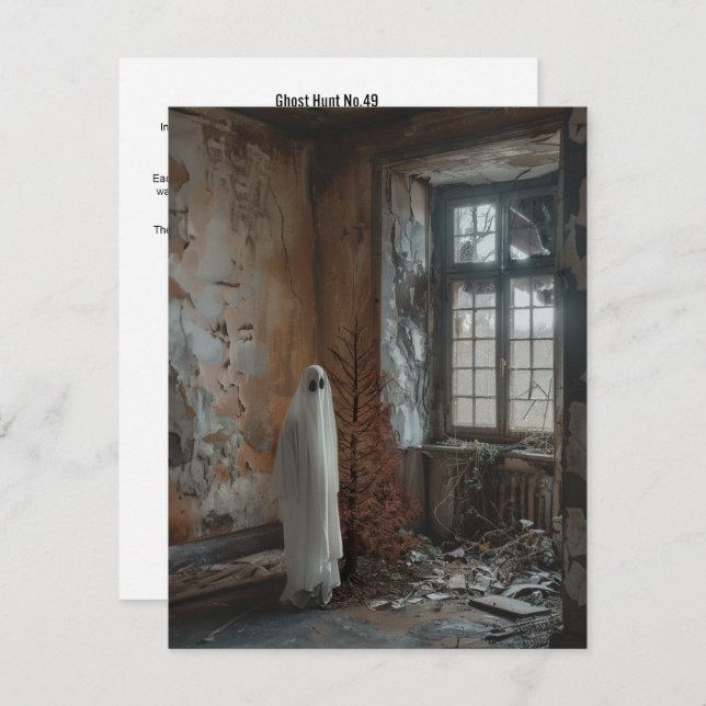 Cartão De Agradecimento Ghost Hunt N.º 49 (Frente/Verso)