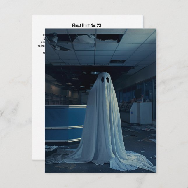 Cartão De Agradecimento Ghost Hunt No. 23 (Frente/Verso)
