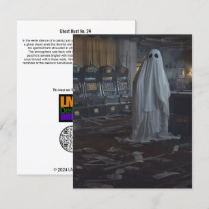 Cartão De Agradecimento Ghost Hunt No. 24