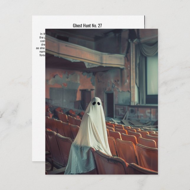 Cartão De Agradecimento Ghost Hunt No. 27 (Frente/Verso)