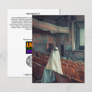 Cartão De Agradecimento Ghost Hunt No. 27