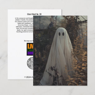 Cartão De Agradecimento Ghost Hunt No. 30