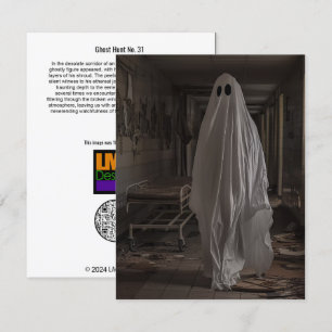 Cartão De Agradecimento Ghost Hunt No. 31