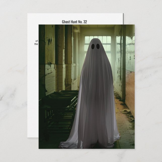 Cartão De Agradecimento Ghost Hunt No. 32 (Frente/Verso)