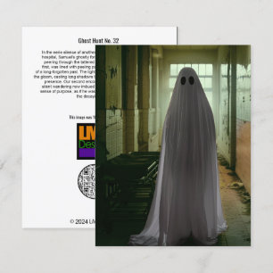 Cartão De Agradecimento Ghost Hunt No. 32