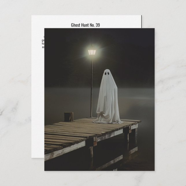 Cartão De Agradecimento Ghost Hunt No. 39 (Frente/Verso)