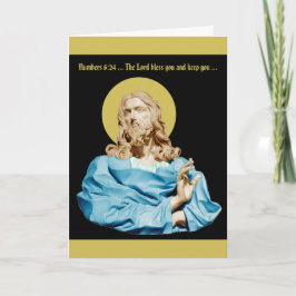 Cartão De Agradecimento Gian Lorenzo Bernini Bust do Cristo 1679