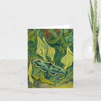 Giant Peacock Moth por Vincent van Gogh