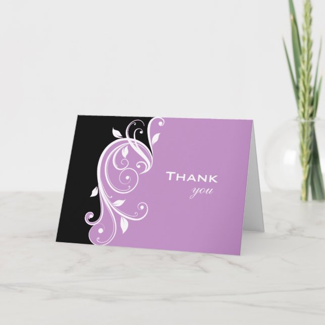 Cartão De Agradecimento Girando Obrigado (Frente)