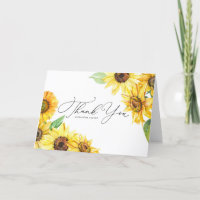 Girassóis Florais Casamento Aquarela Rústica