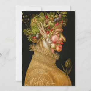Cartão De Agradecimento Giuseppe Arcimboldo - Verão