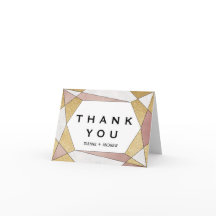 Glam Geométrico Diamond Obrigado