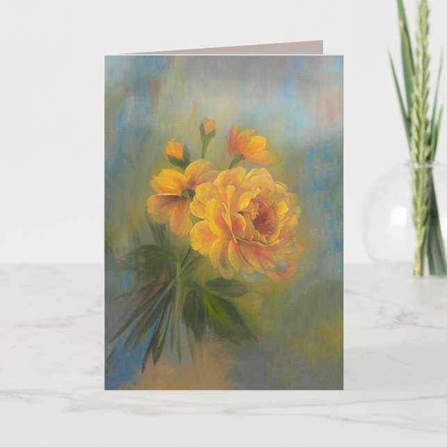 Cartão De Agradecimento Golden Memories (Frente)