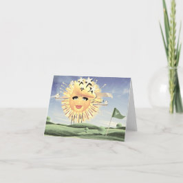 CARTÃO DE AGRADECIMENTO GOLF DE DOMINGO!