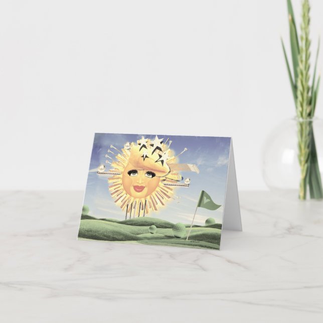 CARTÃO DE AGRADECIMENTO GOLFE DE DOMINGO! (Frente)