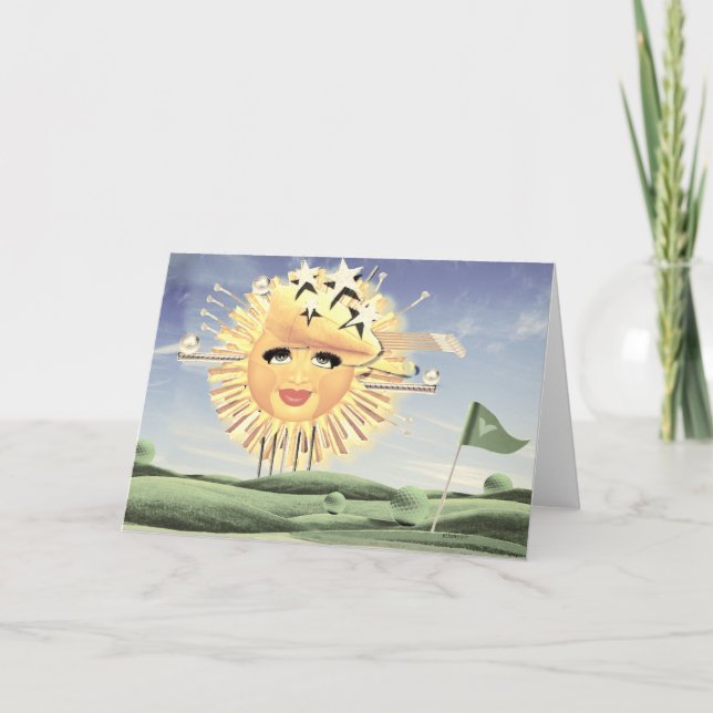 CARTÃO DE AGRADECIMENTO GOLFE DE DOMINGO! (Frente)