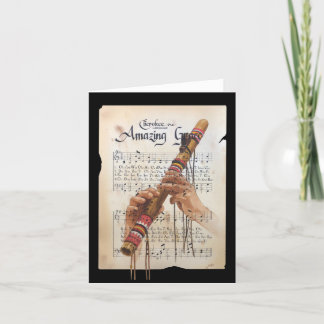 Cartão De Agradecimento Graça incrível na língua Cherokee