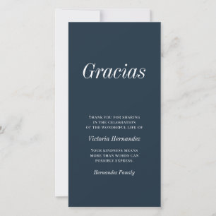 Cartão De Agradecimento Gracias Modern Typografia Memorial Obrigado