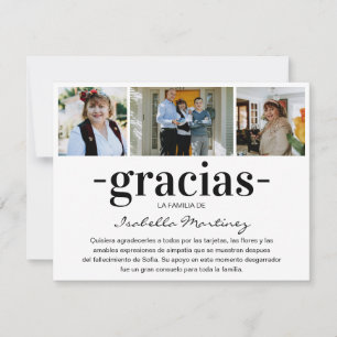 Cartão De Agradecimento Gracias Simpatia  Colagem Fotográfica de simpatia