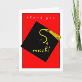 Cartão De Agradecimento Graduação