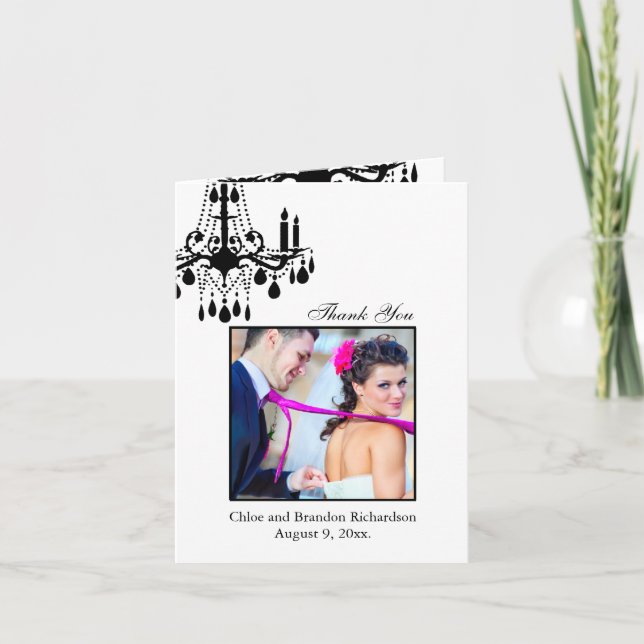 Cartão De Agradecimento Grand Ballroom Thank You Card (Frente)