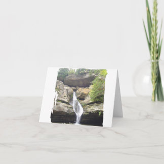 Cartão De Agradecimento Grand Waterfall Thank You