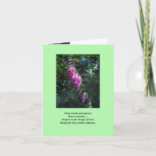 Cartão De Agradecimento Gratitude for Friendship