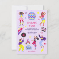 Groovy Disco Lila Party Retro 80 Raparigas