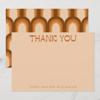 Groovy Retro 70s Design nos Nomes de Casamento Mar