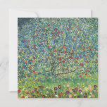 Cartão De Agradecimento Gustav Klimt - Árvore de Maçã<br><div class="desc">Árvore Apple I - Gustav Klimt,  Óleo na Canvas,  1907</div>