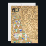 Cartão De Agradecimento Gustav Klimt - Expectativa, Frieze Stoclet<br><div class="desc">A Árvore da Vida, Stoclet Frieze, Esperança - Gustav Klimt, Cartolina, 1909</div>