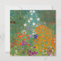 Gustav Klimt - Jardim Flor