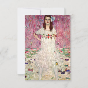 Cartão De Agradecimento Gustav Klimt Mada Primavesi