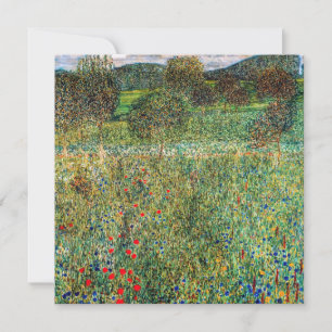 Cartão De Agradecimento Gustav Klimt - Pomar
